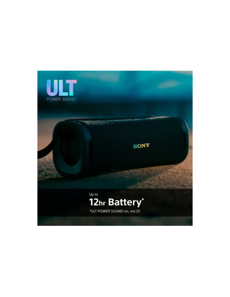 Sony | Speaker | SRS-ULT10 ULT FIELD 1 | Waterproof | Bluetooth | Wireless connection | Portable | Black