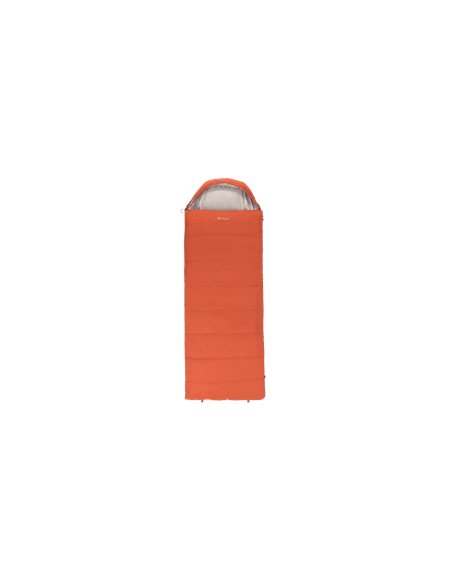 Outwell Campion Lux Orange | Sleeping Bag | 225 x 85 cm | -16 to 5 C | Left Zipper