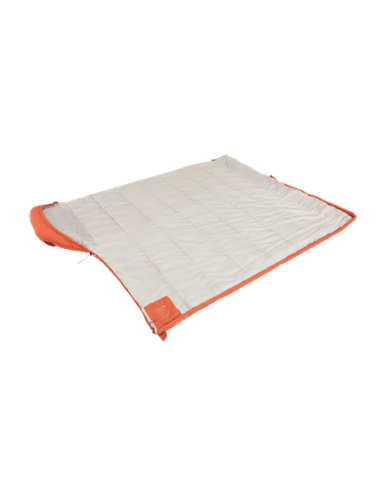 Outwell Campion Lux Orange | Sleeping Bag | 225 x 85 cm | -16 to 5 C | Left Zipper