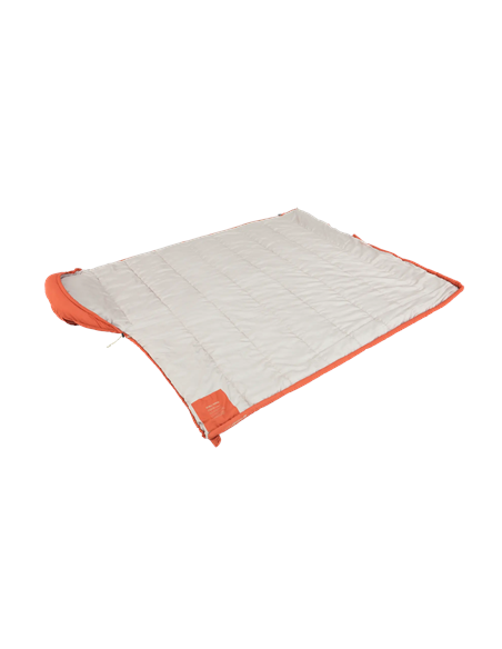 Outwell Campion Lux Orange | Sleeping Bag | 225 x 85 cm | -16 to 5 C | Left Zipper