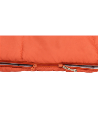 Outwell Campion Lux Orange | Sleeping Bag | 225 x 85 cm | -16 to 5 C | Left Zipper