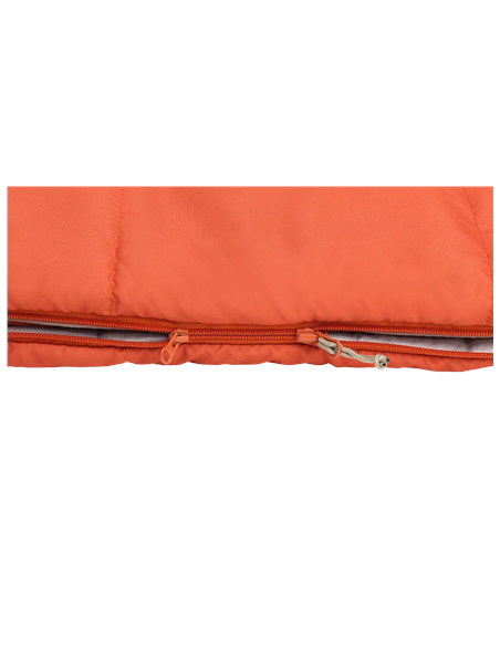 Outwell Campion Lux Orange | Sleeping Bag | 225 x 85 cm | -16 to 5 C | Left Zipper