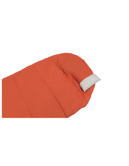 Outwell Campion Lux Orange | Sleeping Bag | 225 x 85 cm | -16 to 5 C | Left Zipper