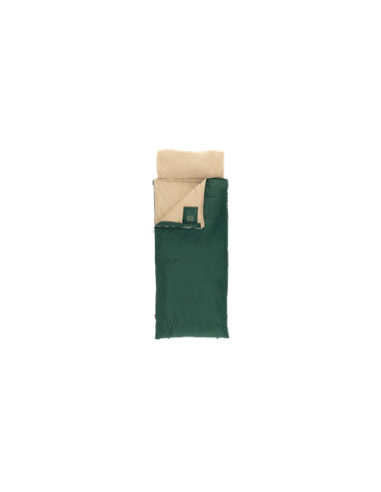 Outwell Contour Prime Green | Sleeping Bag | 220 x 85 cm | -13 to 16 C | Right Zipper