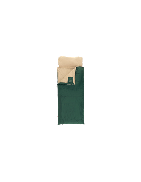 Outwell Contour Prime Green | Sleeping Bag | 220 x 85 cm | -13 to 16 C | Right Zipper