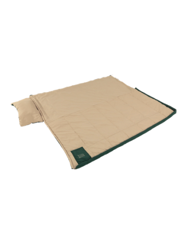 Outwell Contour Prime Green | Sleeping Bag | 220 x 85 cm | -13 to 16 C | Right Zipper