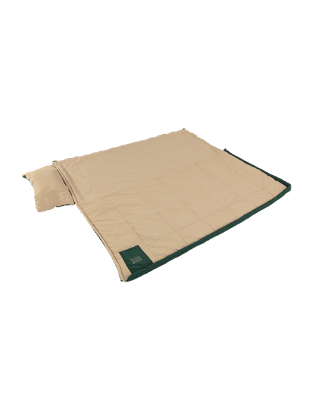 Outwell Contour Prime Green | Sleeping Bag | 220 x 85 cm | -13 to 16 C | Right Zipper