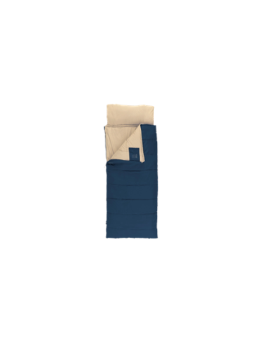 Outwell Contour Lux Deep Blue | Sleeping Bag | 220 x 85 cm | -19 to 15 C | Right Zipper