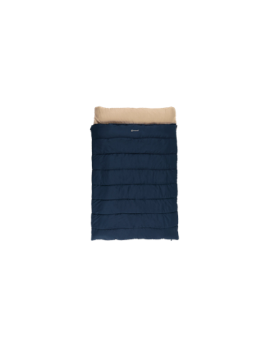 Outwell Contour Lux Deep Blue | Sleeping Bag | 220 x 145 cm | -22 to 12 C | Both Side Zipper