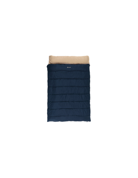 Outwell Contour Lux Deep Blue | Sleeping Bag | 220 x 145 cm | -22 to 12 C | Both Side Zipper