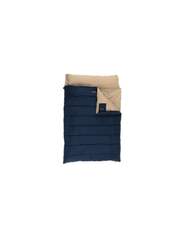 Outwell Contour Lux Deep Blue | Sleeping Bag | 220 x 145 cm | -22 to 12 C | Both Side Zipper