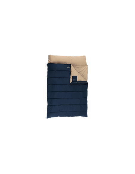 Outwell Contour Lux Deep Blue | Sleeping Bag | 220 x 145 cm | -22 to 12 C | Both Side Zipper