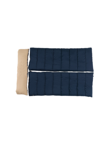 Outwell Contour Lux Deep Blue | Sleeping Bag | 220 x 145 cm | -22 to 12 C | Both Side Zipper