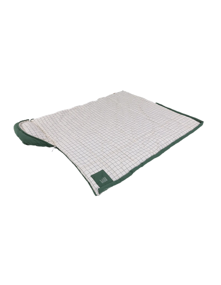 Outwell Camper Prime Green | Sleeping Bag | 235 x 90 cm | -15 to 5 C | Right Zipper