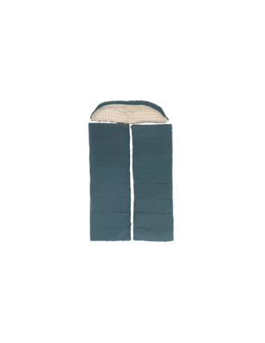 Outwell Camper Lux Double Blue | Sleeping Bag | 235 x 150 cm | -16 to 5 C | Both Side Zipper