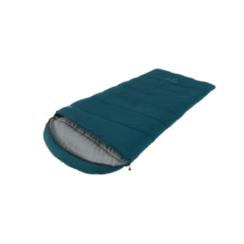 Easy Camp Raven I Square XL 5 C | Sleeping Bag | 220 x 100 cm | -8 to 9 C | Left Zipper