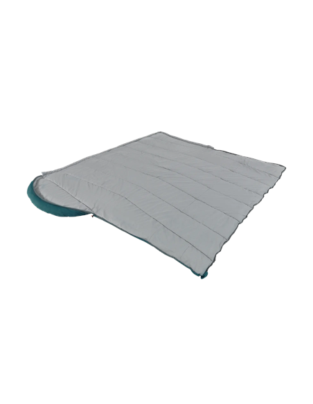 Easy Camp Raven I Square XL 5 C | Sleeping Bag | 220 x 100 cm | -8 to 9 C | Left Zipper