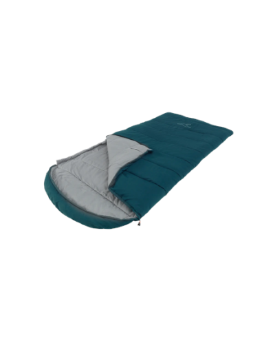 Easy Camp Raven I Square XL 5 C | Sleeping Bag | 220 x 100 cm | -8 to 9 C | Left Zipper