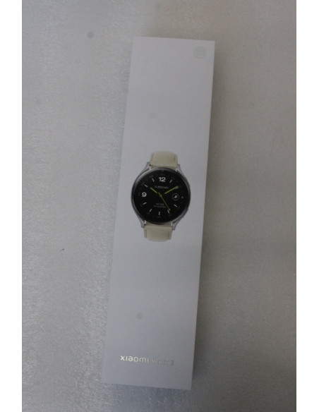 SALE OUT. Xiaomi Watch 2 Titan Gray Case With White Leather Strap | SALE OUT. Xiaomi Watch 2 Titan | Smart watch | GPS (satelli