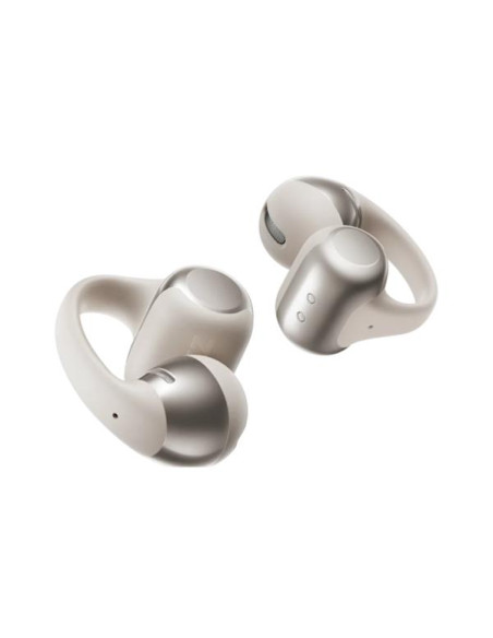 Shokz OpenDots ONE belaidės ausinės su kaulų laidumo technologija, smėlio spalvos