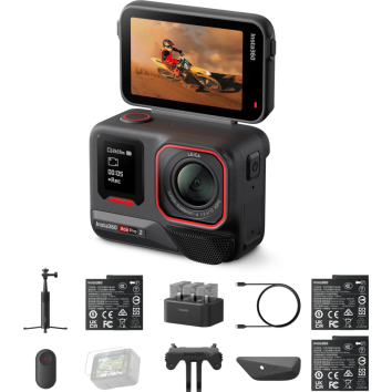 Insta360 veiksmo kameros ir priedai