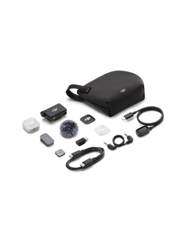 DJI Mic Mini 2 TX RX komplektacija