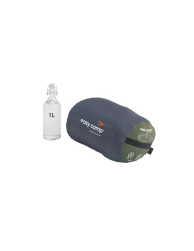 Easy Camp Raven II Mummy -1 C | Sleeping Bag | 215 x 76 x 50 cm | Temperature -16 to 4 C | Two-way open-end, L-shaped, autolock