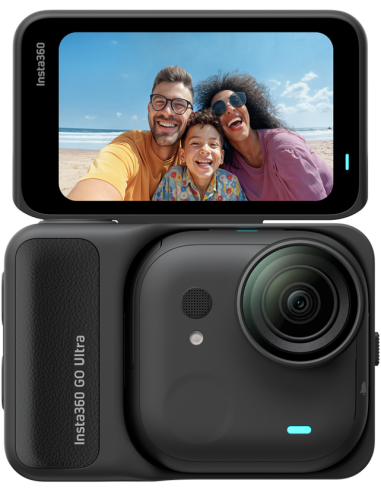 Insta360 GO Ultra Creator Bundle juoda kamera kūrėjams