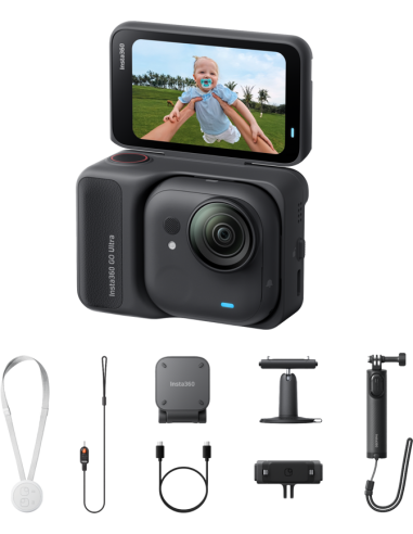 Insta360 GO Ultra Creator Bundle Midnight Black veiksmo kamera