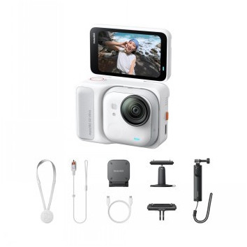 INSTA360 GO ULTRA CREATOR BUNDLE  ARCTIC WHITE