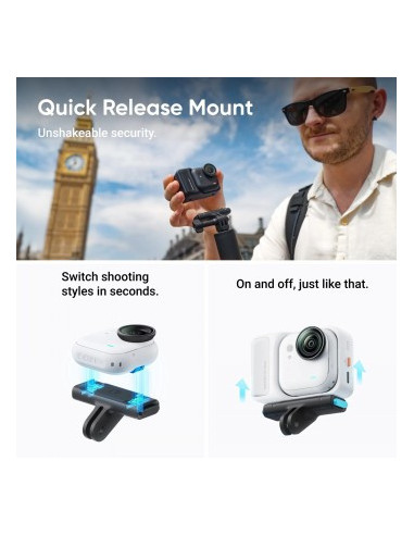 INSTA360 GO ULTRA CREATOR BUNDLE  ARCTIC WHITE