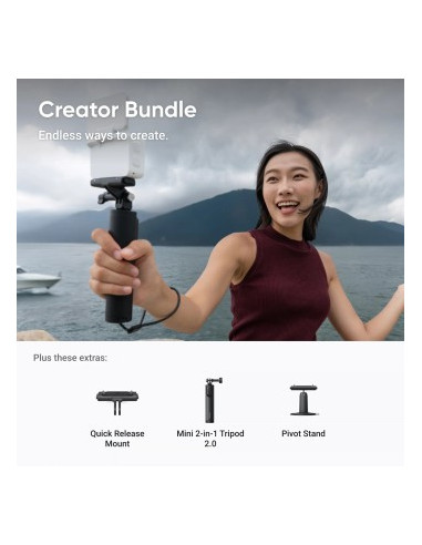 INSTA360 GO ULTRA CREATOR BUNDLE  ARCTIC WHITE