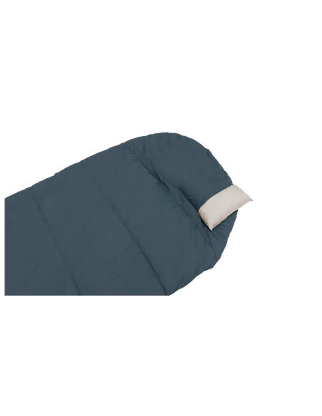 Outwell Campion Lux | Sleeping Bag | 225 x 85 cm | Temperature -16 to 5 C | 2 way open - auto lock, L-shape