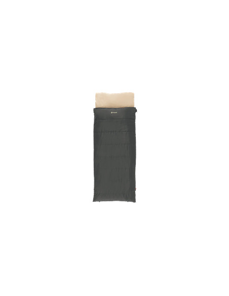 Outwell Contour Prime | Sleeping Bag | 220 x 85 cm | Temperature -13 to 16 C | 2-way L-shape open-end with auto lock