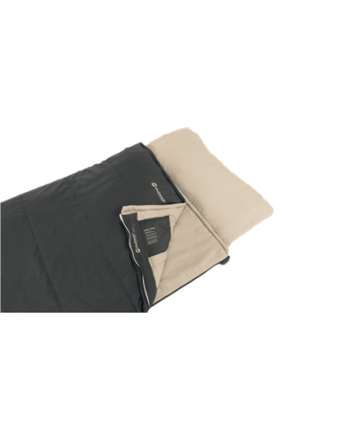 Outwell Sleeping Bag | Contour Prime | 220 x 85 cm | Temperature -13 to 16 C | 2-way L-shape open-end with auto lock