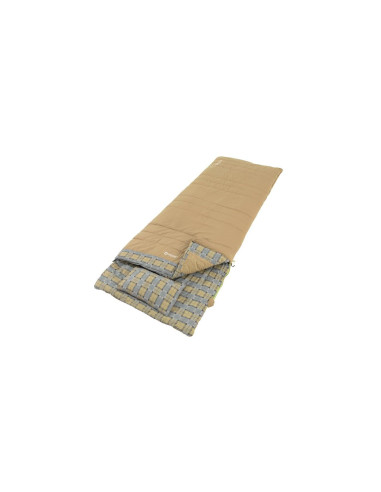 Outwell | Commodore | Sleeping bag | 225 x 85 cm | Temperature 9/5/-8 C | with loose Pillow | 2 way open - auto lock, L-shape