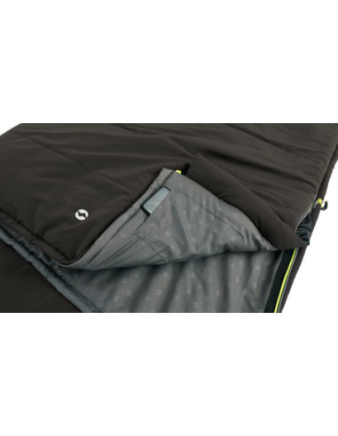 Outwell | Contour Supreme | Sleeping Bag | 220 x 85 cm | -20/13 C | Left Zipper