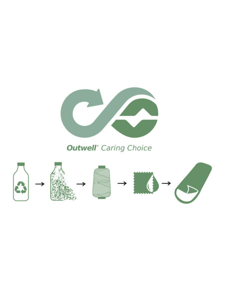 Outwell | Contour Supreme | Sleeping Bag | 220 x 85 cm | -20/13 C | Left Zipper
