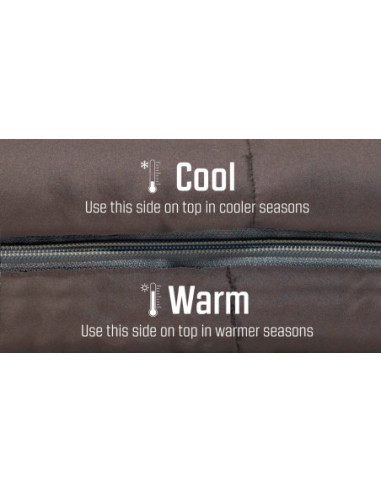 Outwell | Contour Supreme | Sleeping Bag | 220 x 85 cm | -20/13 C | Left Zipper