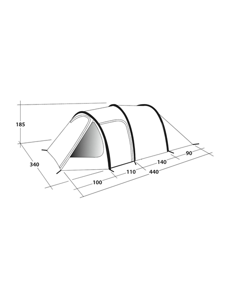 Outwell | Tent | Earth 5 | 5 person(s) | Blue