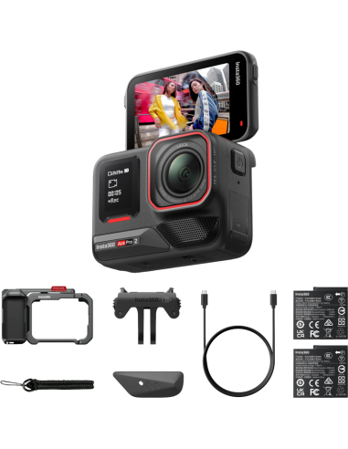 Insta360 Ace Pro 2 Dual Battery Xplorer Bundle Dark Gray veiksmo kamera