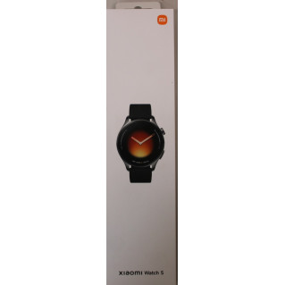 SALE OUT. Xiaomi Watch 5, Black | SALE OUT. Xiaomi Watch 5 | Smart watch | AMOLED | 1.54" | Waterproof | Black | UNPACKED