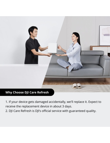 DJI Care Refresh 1 metų planas DJI Lito X1 dronui