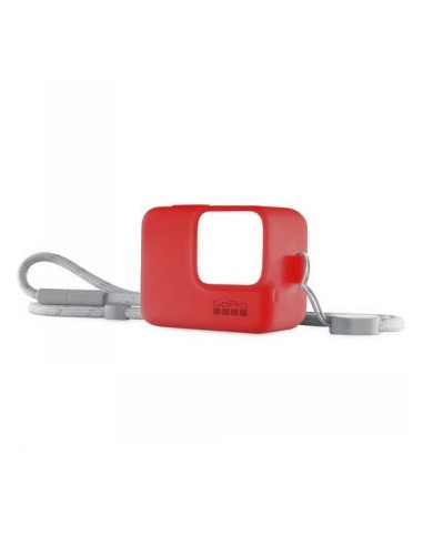 GOPRO SLEEVE + LANYARD (FIRECRACKER RED)