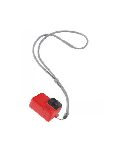 GOPRO SLEEVE + LANYARD (FIRECRACKER RED)