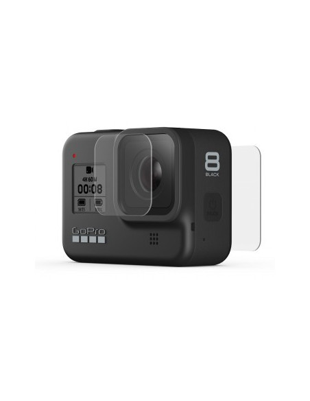 GOPRO TEMPERED GLASS LENS + SCREEN PROTECTORS (HERO8 BLACK)