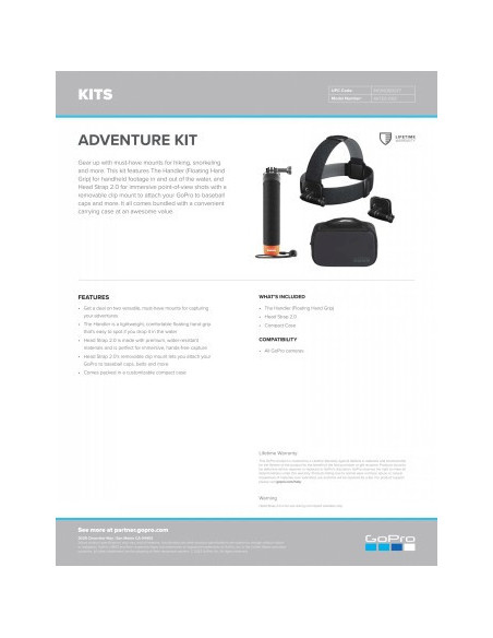 GOPRO ADVENTURE KIT 3.0