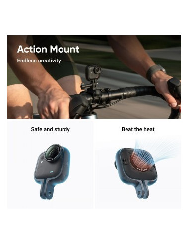 INSTA360 GO ULTRA PREMIUM CYCLING BUNDLE  BLACK