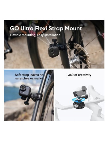 INSTA360 GO ULTRA PREMIUM CYCLING BUNDLE  BLACK