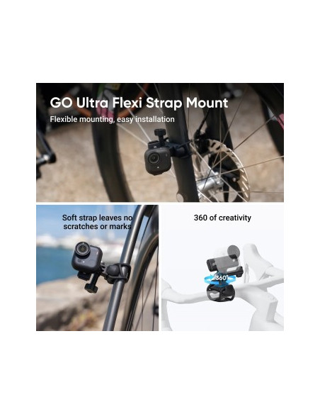 INSTA360 GO ULTRA PREMIUM CYCLING BUNDLE  BLACK
